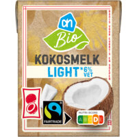 AH Biologisch Kokosmelk light 6% vet