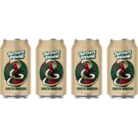Two Chefs Brewing White mamba 4-pack