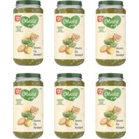Olvarit Spinazie kip aardappel 12m+ 6-pack