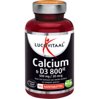 Lucovitaal Calcium & D3 500mg/20mcg
