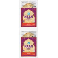 AH Naan garlic & coriander 2-pack