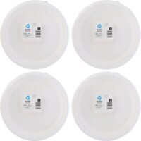 AH Bord rond wit bagasse 260mm 4-pack