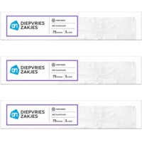 AH Diepvrieszak met sluitstrip 3 ltr 2-pack