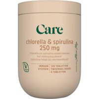 Care Chlorella & spirulina 250mg