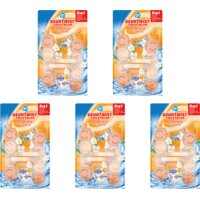 AH Geurtwist wcblok jasmijn & citrus 5-pack