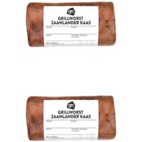 AH Grillworst zaanlanderkaas 2-pack