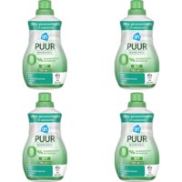 AH Puur vloeibaar wasmiddel wit 4-pack