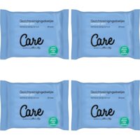 Care Normal skin gezichtsdoekjes 4-pack