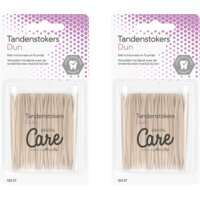 Care Tandenstokers dun 2-pack