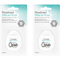Care Flossdraad fluor 2-pack