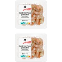 AH Grote roerbak garnalen knoflook 2-pack