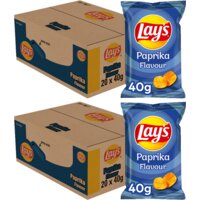 Lay's paprika chips mini zakjes doos