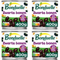 Bonduelle zwarte bonen 4-pack