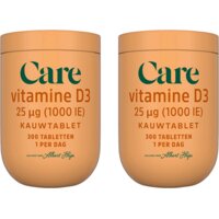 Care Vitamine D3 25µg 2-pack