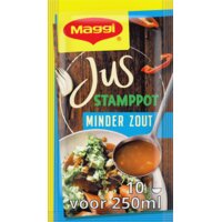 Maggi Jus stamppot minder zout