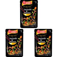 Amoy Stir fry sauce teriyaki-sesame 3-pack