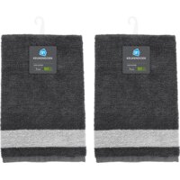 AH Keukendoek grijs 2-pack