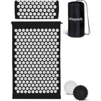 Lifegoods Accupressure mat zwart-wit