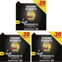 Douwe Egberts ristretto koffiecup 3-pack