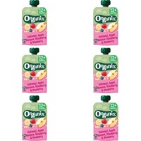 Organix Bio Knijpfruit Haver 12+m 6-pack