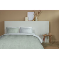Ambiante Dekbedovertrek Bax grey green 140x240cm