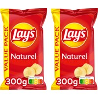 Lay's Naturel value pack 2-pack
