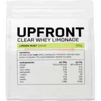 Upfront Clear whey limonade limoen munt smaak