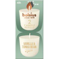 Bolsius Navulling clean light vanille tonkaboon