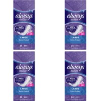 Always Dailies Protect Long Fresh 4-pack