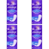Always Dailies Protect Long 0% 4-pack