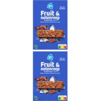 AH Fruit en notenreep bosbessen 2-pack