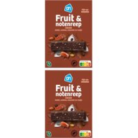 AH Fruit & notenreep cacao 2-pack