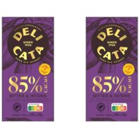 Delicata Reep puur 85% cacao 2-pack