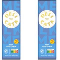 Delicata Reep melk chocolade 2-pack