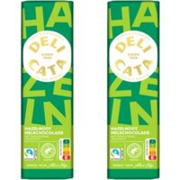 Delicata Reep melkchocolade hazelnoot 2-pack