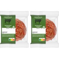 AH Greenfields Greenfields Beefburger tomaat 2-pack