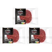 AH Excellent Ultimate smokey burger 3-pack