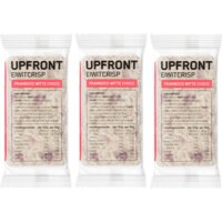 Upfront Eiwit crisp witte choc framboos 3-pack