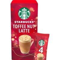 Starbucks Toffee nut latte oploskoffie