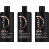 Syoss keratin shampoo 3-pack
