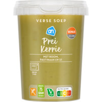 AH Verse soep prei kerrie