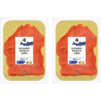 AH Gerookte sockeye zalm 2-pack