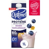 Optimel Drinkyoghurt protein bosbes vanille