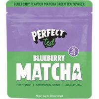 Perfect Ted Blueberry smaak matcha powder