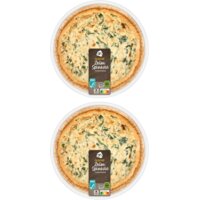 AH Quiche zalm spinazie 2-pack