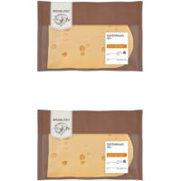 AH Gatenkaas jong belegen 45 plakken 2-pack