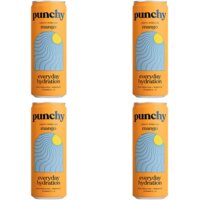 Punchy Everyday hydration mango 4-pack