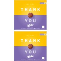Milka Thank you pralines melk créme 2-pack