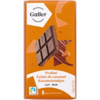 Galler Praliné karamelstukjes melk