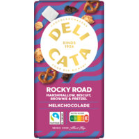 Delicata Reep rocky road melk chocolade